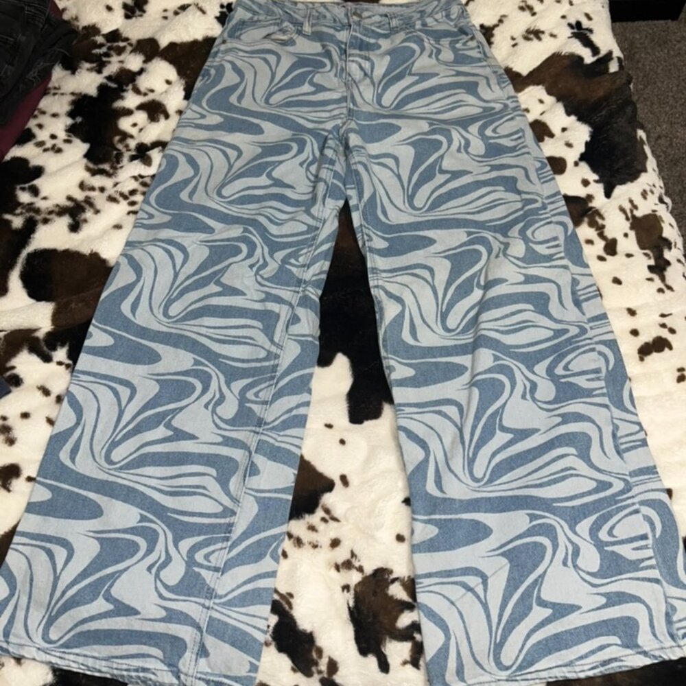Swirly Jeans